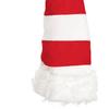Рождественская шапка Санты, плюшевая красная и белая шапка Санты, украшение для праздничного костюма, аксессуар для домашних вечеринок
