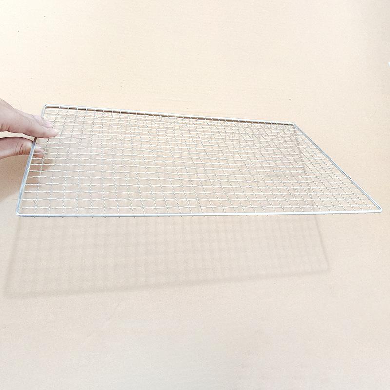 Прямоугольная решетка для гриля из нержавеющей стали 304 с мелкой квадратной ячейкой