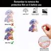 Colorful Animal Ornaments Acrylic Key Chain Backpack Hanging Decorations Car Rearview Mirror Accessories