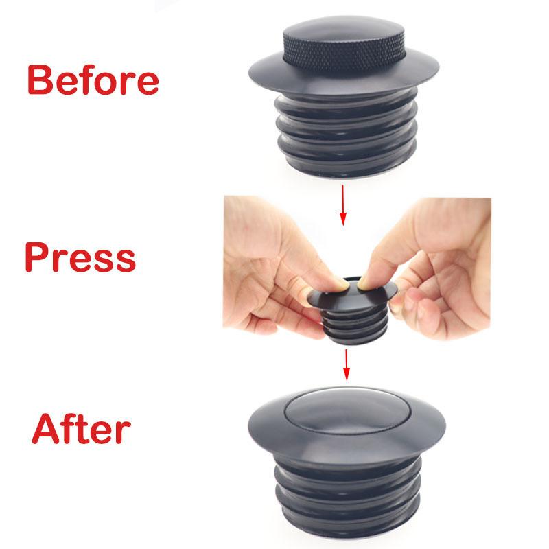 Всплывающая крышка бензобака для мотоцикла, вентилируемая крышка масляного бака для Harley Davidson Touring Road Street Electra Glide Road King