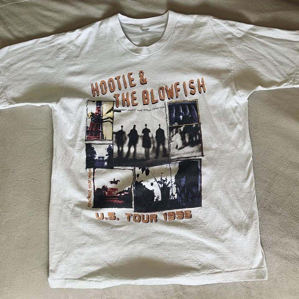 РАСПРОДАЖА Винтажная футболка Hootie and The Blowfish US tour 100% хлопок Унисекс