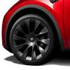 4pcs Car Wheel Center Cap Hub Cover Badge For Tesla Model 3 Model X Model Y 2016 2017 2018 2019 2020 2021 2022 2023 2024 2025