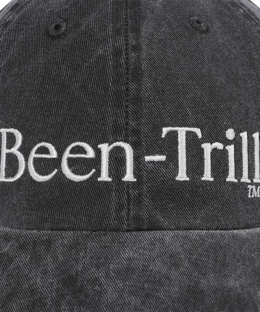 Кепка BEENTRILL с винтажным логотипом (черный)