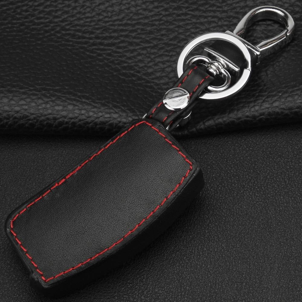 Jingyuqin кожаный чехол кожаный чехол для Ford Fiesta Focus 2 Ecosport Kuga Escape Car Flip складной чехол для дистанционного ключа 3 B