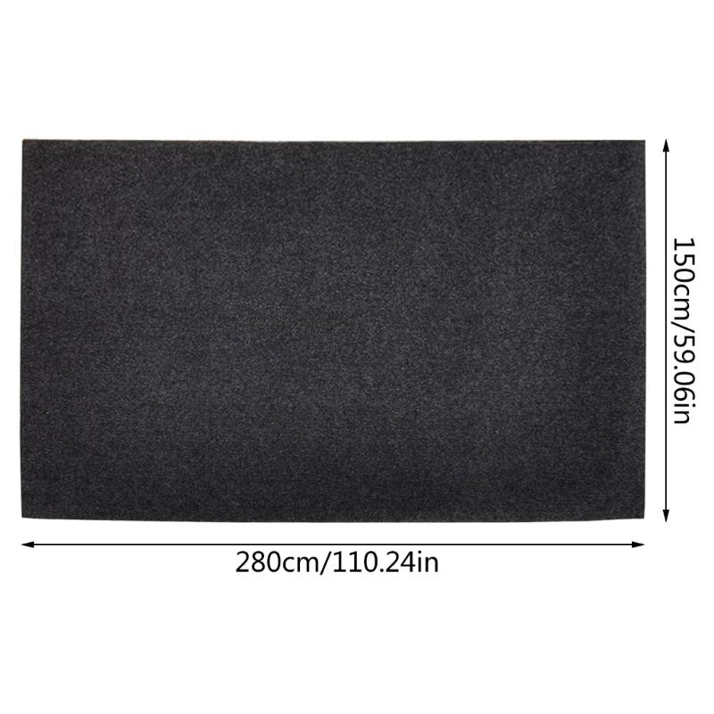 Large 5x9Ft,Oil Absorbent Garage Floor Mat and Mechanic Pad, Protects Floor From Spills, Drips, Splashes and Stains