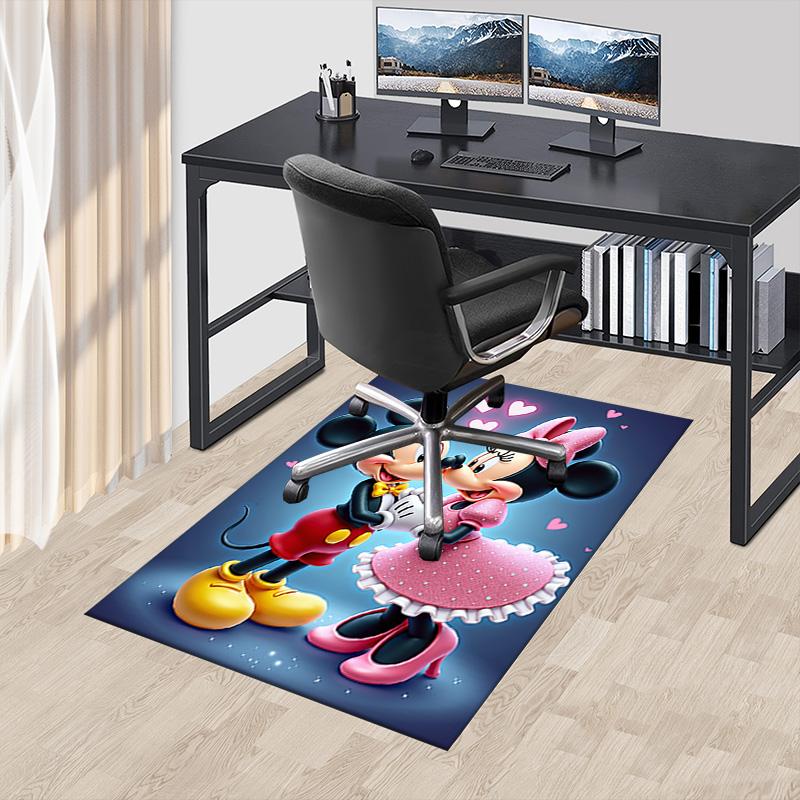 Mickey Minnie Romance Carpet For Playroom Bedroom Living Room Sofa Home Decorkids Game Area Rug Nonslip Floor Mat
