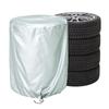 Aimedia Tire Cover, Tire Storage Cover, Storage for 4 Cars, SUVs, RVs, Large Cars,