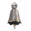 2Pcs Antique Bell China'S Mini Brass Copper Sculpture Pray Guanyin Bell