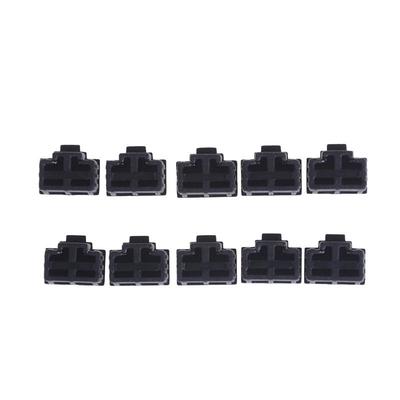 10 шт. черный Ethernet концентратор порт Rj45 антипылевой защитный колпачок защитная заглушка