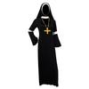 Ladies Halloween Costume Costume Masquerade Cosplay Nun Costume Stage Show Costume Set