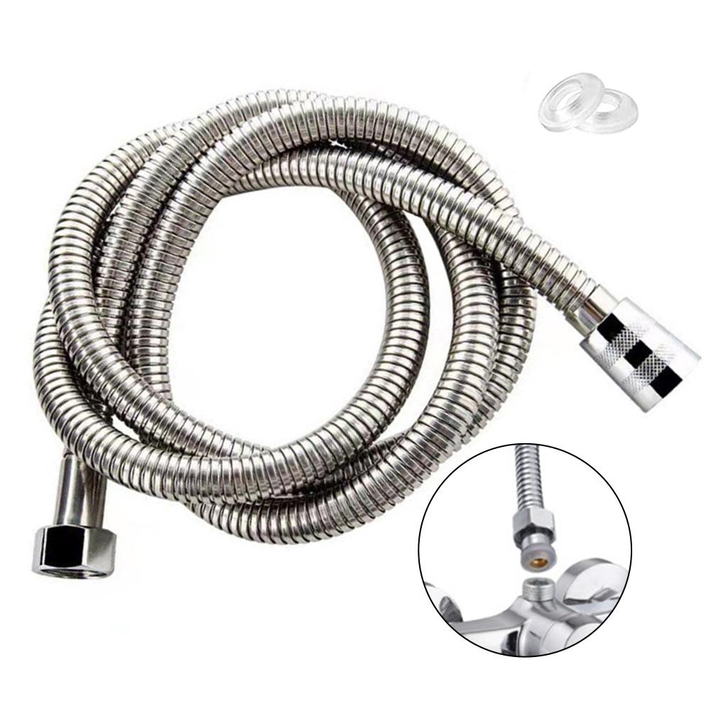 Shower Hose 1.5M Hose Sprinkler Inlet Pipe Stainless Steel