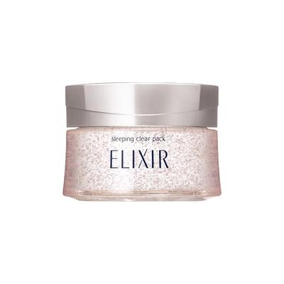 SHISEIDO Elixir White Sleeping Clear Pack ночная осветляющая гель-маска, 105 гр.