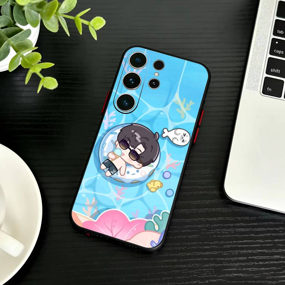 Чехол для телефона G-Love And Deepspace для Samsung S26, S25, S24, S23, S22, S30, S21, Ultra, Plus, FE 5G Черный Мягкий чехол