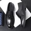 Casual Leather Shoes Men's Formal Wear Men's Autumn Low-top Suit British Style Groom Wedding Shoes 2025