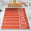 Football Carpet Interesting Sports Noise Scene Design Machine Anti-slip Printing Washable Reduction Playing Football