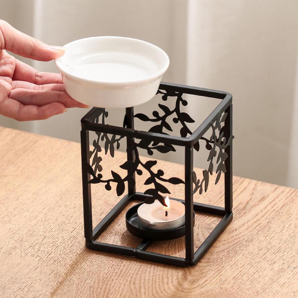 Масляный диффузор, горелка, эфирный арома-свеча, плавящаяся грелка для спальни, йоги