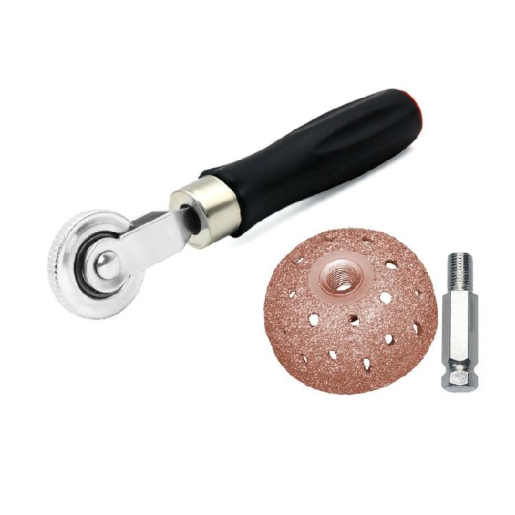 Полный набор для восстановления шин с металлическим шлифовальным инструментом и эргономичным роликом для всех типов транспортных средств