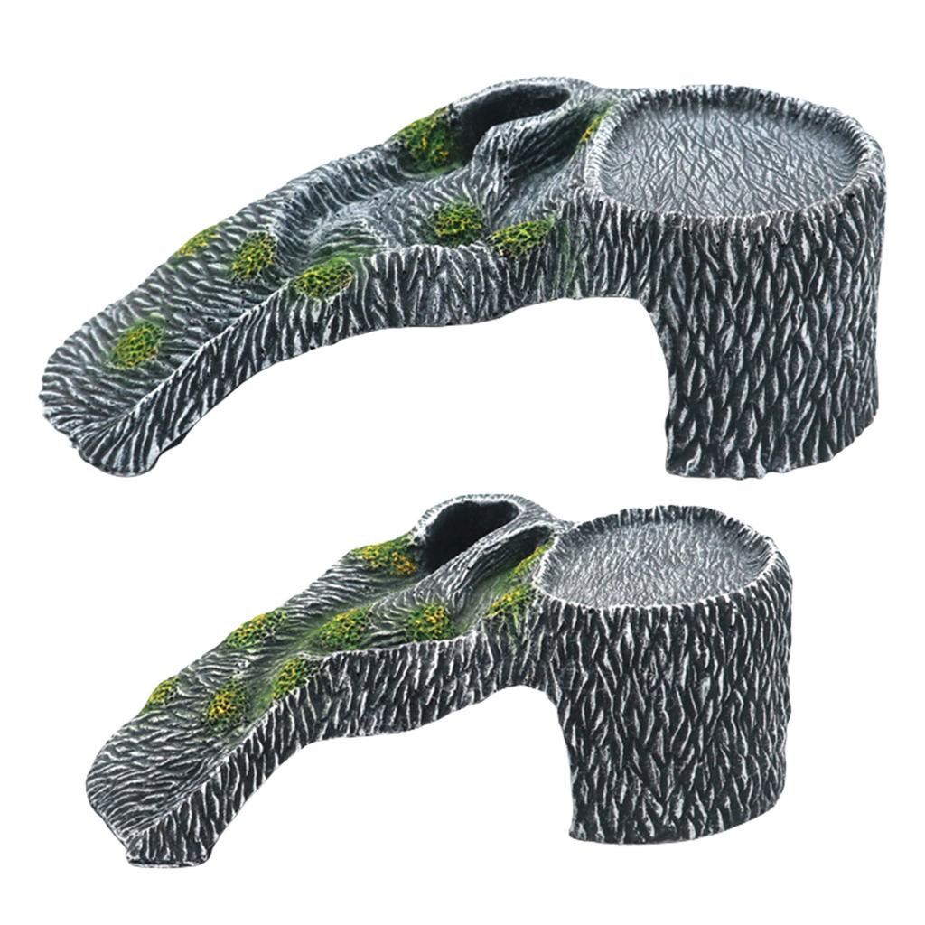 Террариумы Платформа для купания Черепаха Пандус для загара Ландшафтные аквариумы Ландшафтные украшения Пещера Убежище для рыб Орнамент