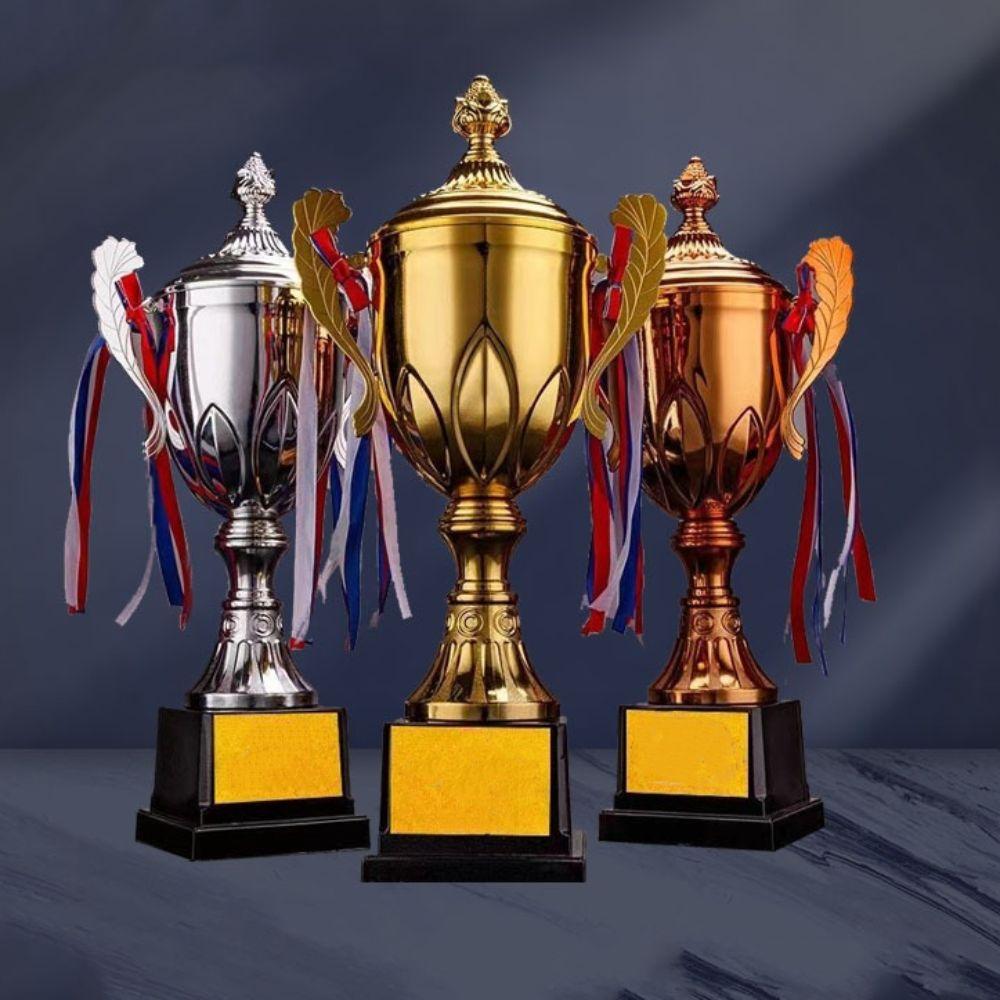 Gold Silver Bronze Small Prize Cup Sports Games Winner Award Trophy Toy  School Rewarding Supply