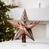 Retro Christmas Tree Topper Star Plastic Christmas Tree Ornament  Hotel Mall