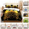 Bedding Set Bedspread Bed Cover Microfiber Quilt Covers Gamepad Printing Home Bedclothes Luxury Soft Pillowcase