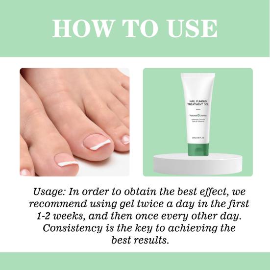 1/2Pcs 20ML Nail Fungus Treatment Gel Natural Ingredients Portable Men Women Hydrating Moisturizing Multi-Purpose Nail Repair Care Gel