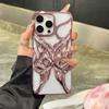 3D Бабочка Огонь Рассеивание Тепла Чехол для Телефона Для iPhone 16 15 14 13 12 11 Pro Max 16E Гальванизированный Ударопрочный Мягкий Чехол