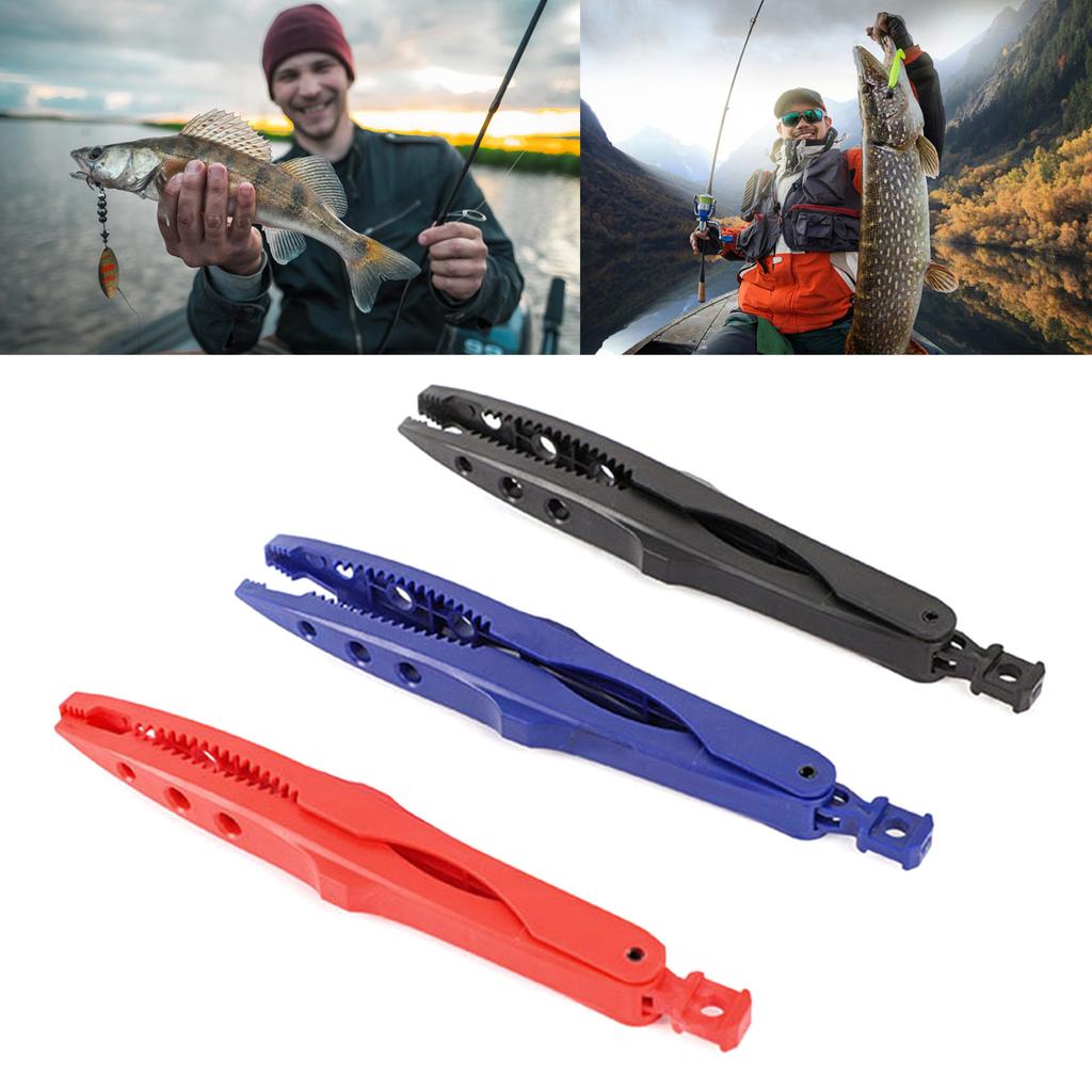 Fishing Fish Clip Gripper Grabber with Lock Switch Fishing Body Grip Clamp Fish Pliers Hand Controller Tackle Tool