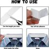 Disposable Collar Anti-dirty Grime Self-adhesive Cuff Fixing Tape  for Shirt Collar Hat Lining