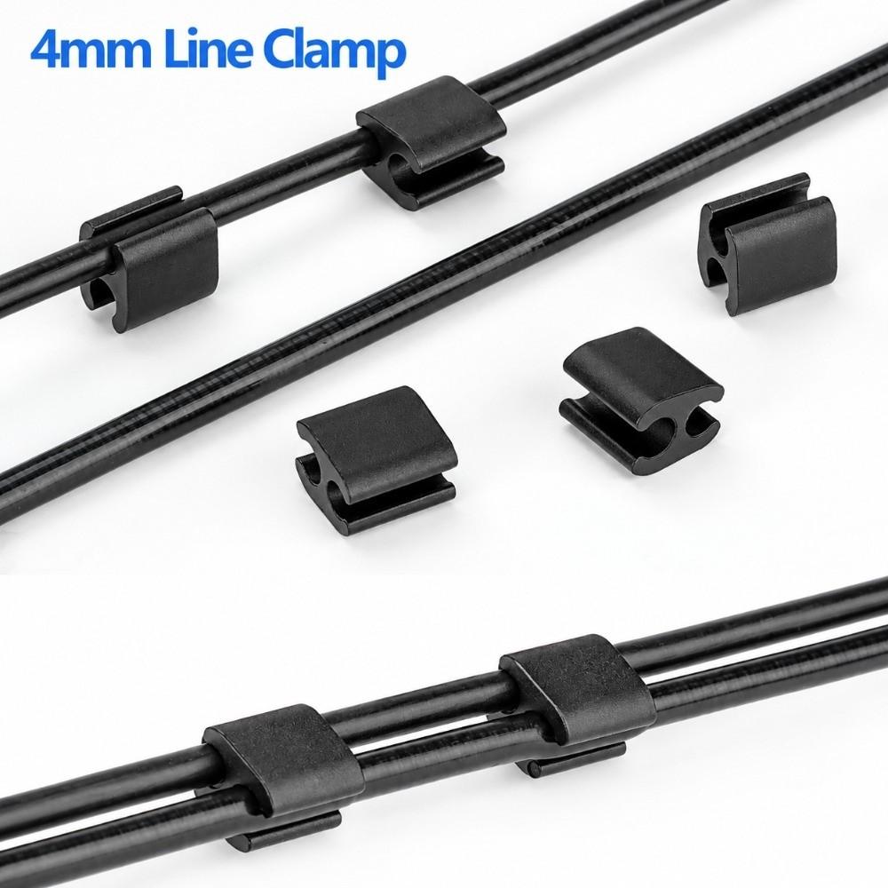 5Pcs Fixed Buckle Bicycle Cable Clips Replaceable Brake Cable Holder MTB Cycling Accessory