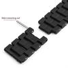 Пластиковый стальной легкий ремешок для часов 23 мм ремешок из углеродного волокна для Luminox 3080 3150 3051 Sport Mans Black Bracelet Watches Accessories