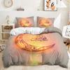Stars And Moon Duvet Cover Twin King Muslim Ramadan Festival Bedding Set Microfiber Lamp Comforter Cover For Teen Adult Decor