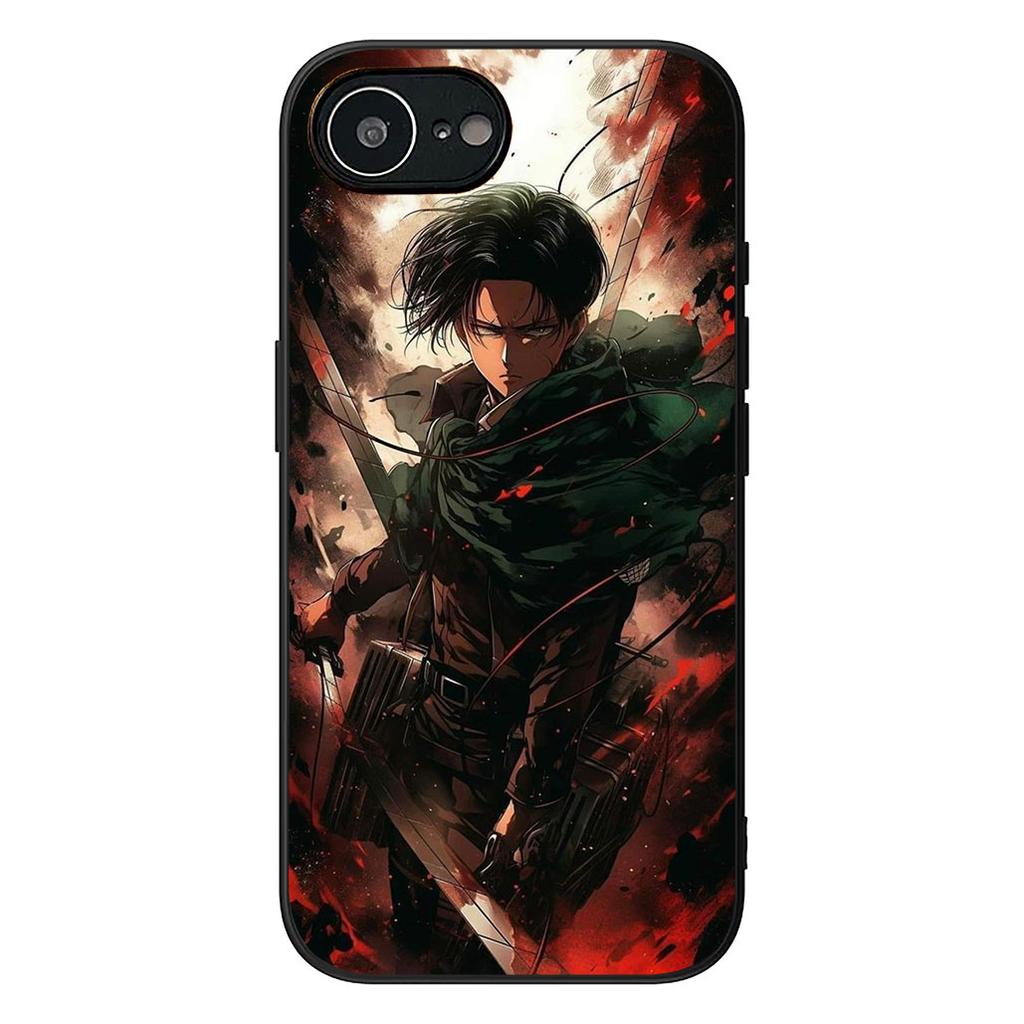 Чехол для телефона Attack Eren Jaeger on Levi titan для Xiaomi Poco C85 C65 C75 X7 X6 M6 M8 F7 F8 Ultra F6 Pro