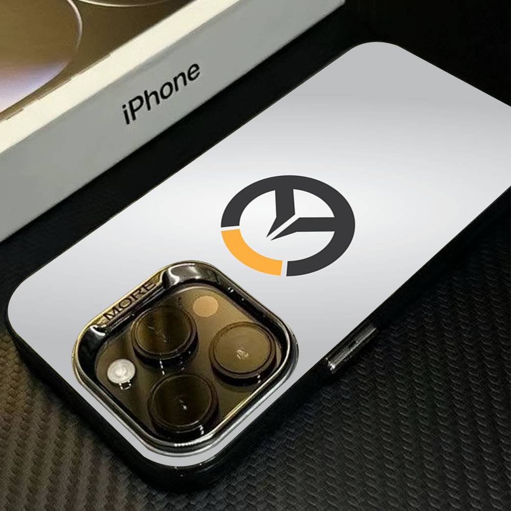 Game O-OverwatchS Phone Case For iPhone 17 16 15 14 13 12 11 Pro Max PLUS Colorful Shockproof Cover