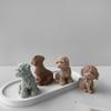 3D Dog Candle Silicone Mold Animal Candle Resin Mould for DIY Aromatherapy Candle Making Mould Soap Home Decorations
