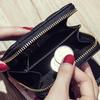 Women Short Wallets PU Leather Female Purse Plaid Cardholder Small Zipper Wallet MIT