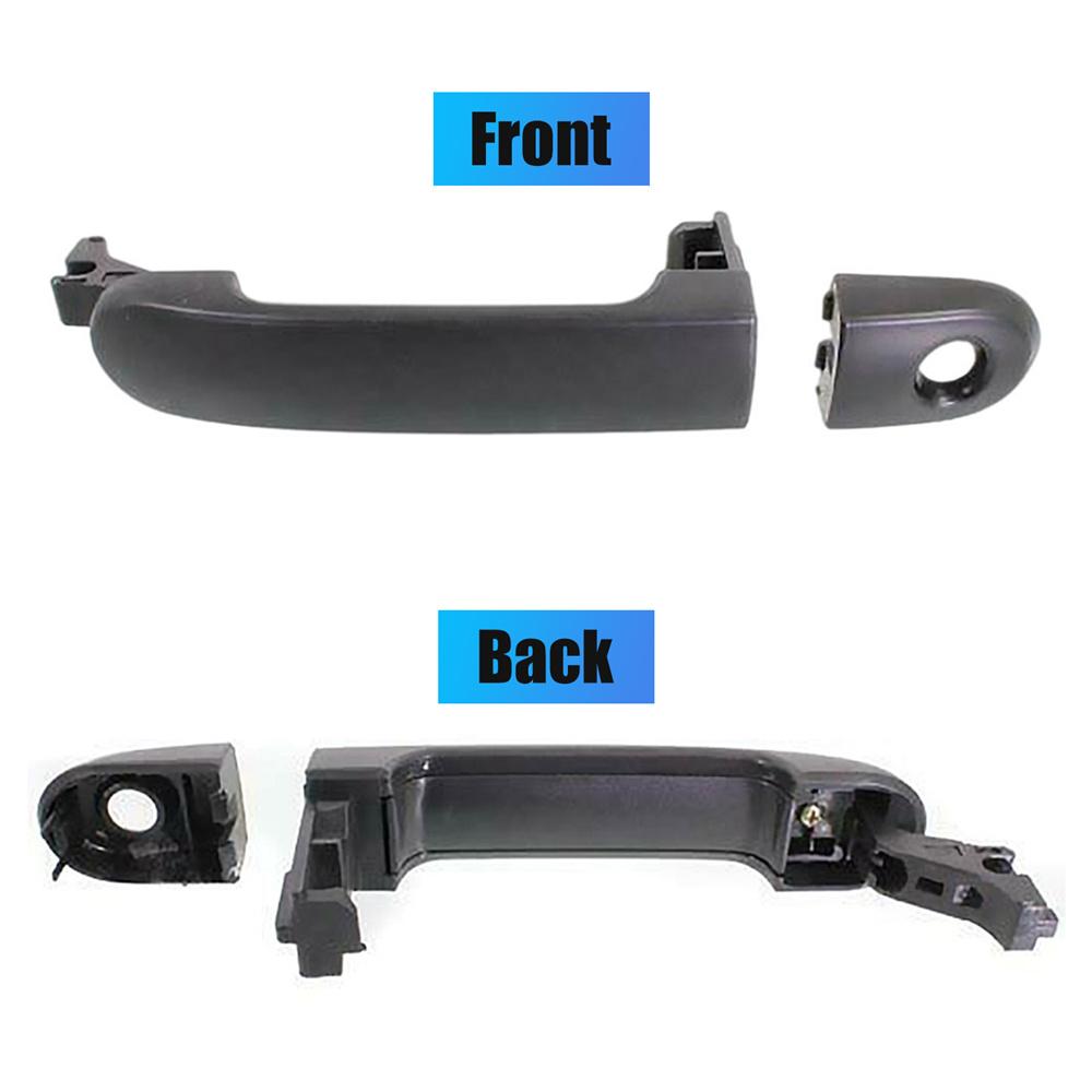 Для 07-12 Nissan Versa Передняя Левая Сторона Водителя Наружная Дверная Ручка с Личинкой Замка