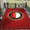 Soft Floor Carpet Feyenoord Pattern Area Rug Decorative Mat For Home Room Decoration