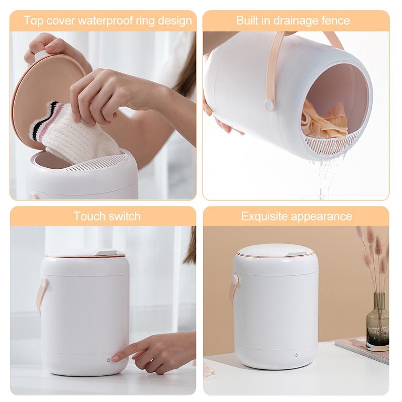 Ультразвуковая турбинная стиральная машина, специально используемая для чистки нижнего белья, трусов, носков, машина для чистки одного человека