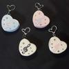 Dopamine Data Cable Storage Box Musical Note Heart Shape Heart-shaped Key Charm  Travel Accessory