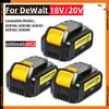 For DeWalt DCB200 18V/20V 6000mAh Lithium Replacement Battery For Dewalt DCB184 DCB200 DCB182 DCB180 Tool Screwdriver Battery