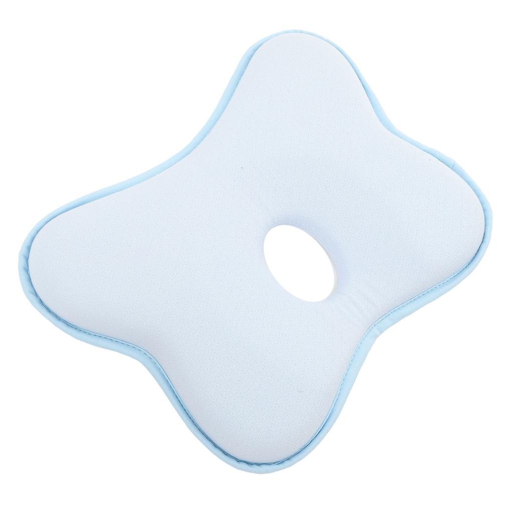 Подушка для младенцев с эффектом памяти, мягкая, с отверстием в центре, эргономичная, для сна младенцев