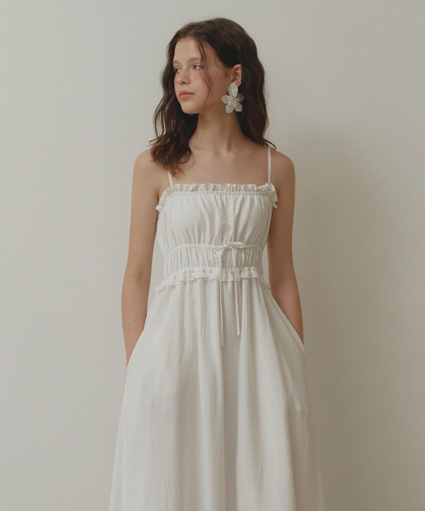 Murmure Fescara Frill Strap Long Dress_Fescara Dress