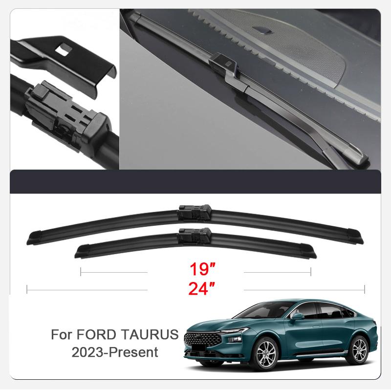 2PCS Car Blade Windshield Wiper For FORD BRONCO ECOSPORT ESCAPE EVEREST EXPLORER F-15 FIESTA MUSTANG MACH E RANGER TAURUS TERRITER