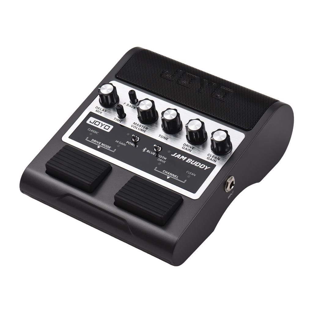 JOYO Electric Guitar Speaker Portable Guitar Effector Amp 2x4W Dual Channel Dual Effects Pedal