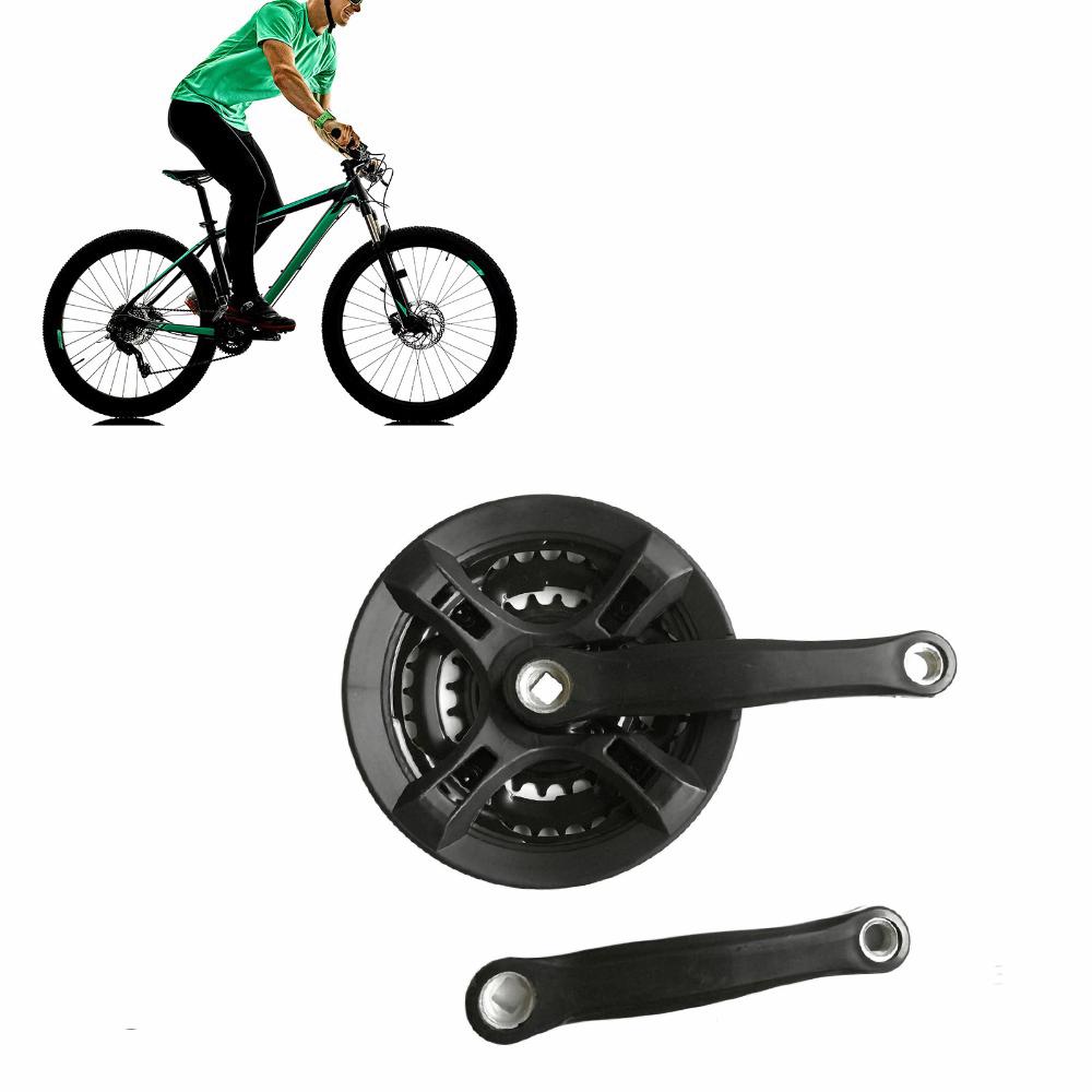42T 3 Chip Mountain Bike Crankset Iron Bike Crankset Disc Durable Bike Sprocket Road Bikes