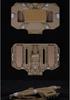 CS Tactical Camouflage Folding Navigation Board Molle Carrier: Universal Vest-Style Mount for Phone & Accessories