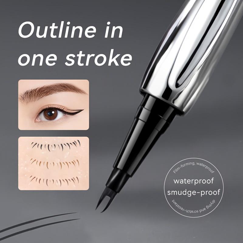 Waterproof Eyebrow Pencil - Sweat-Proof, Long-Lasting Natural Look, Multi-Use for All Skin Types