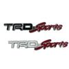 Металлическая наклейка с логотипом автомобиля Toyota TRDSPORTS Custom