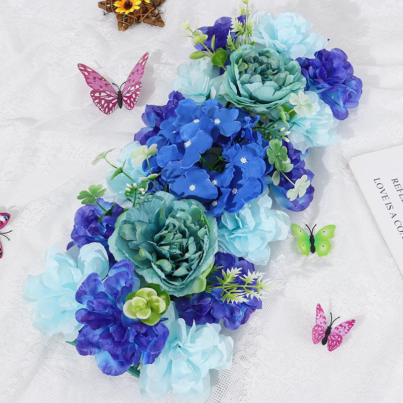 Искусственные цветы, свадебные украшения, арка, шелковые пионы, розы, искусственная арка, цветочный декор, украшения для приема/банкета